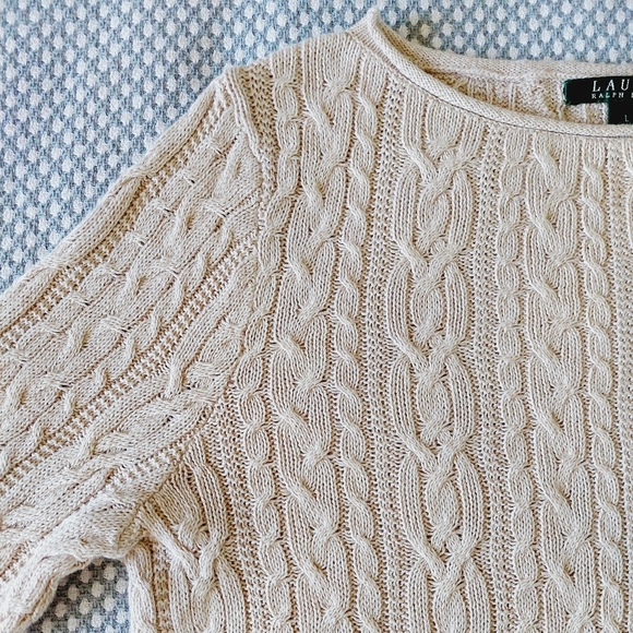 Lauren Ralph Lauren knit sweater size L. - Picture 4 of 11